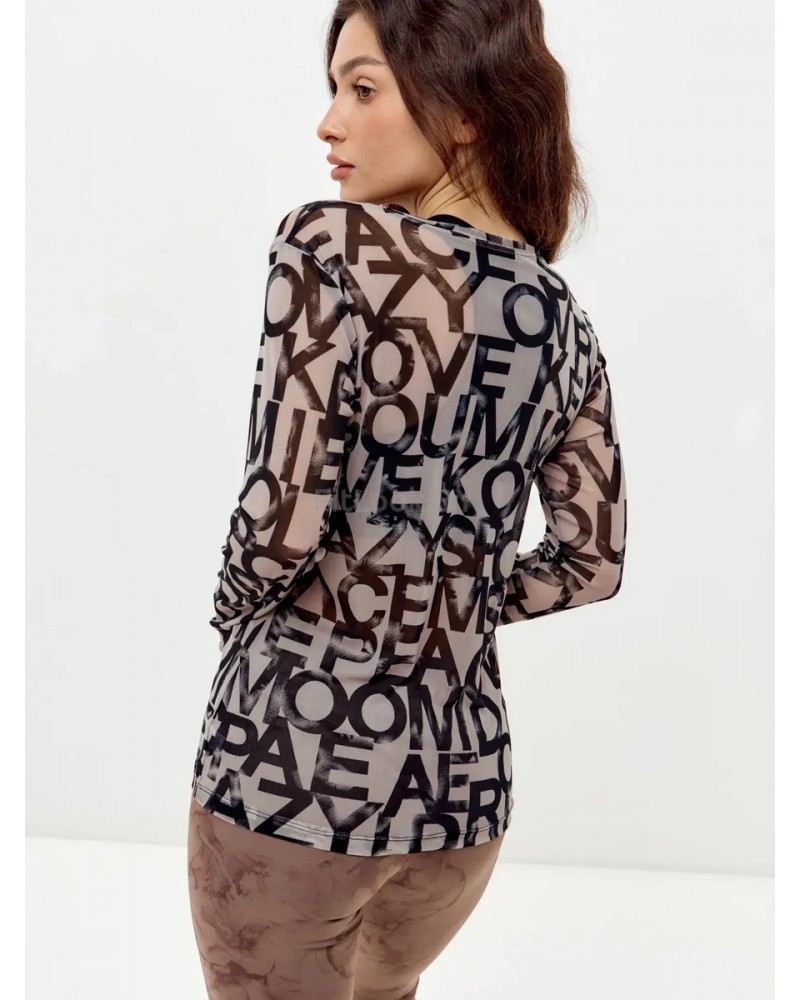 Лонгслив-сетка ROWAN Body Mesh Biege