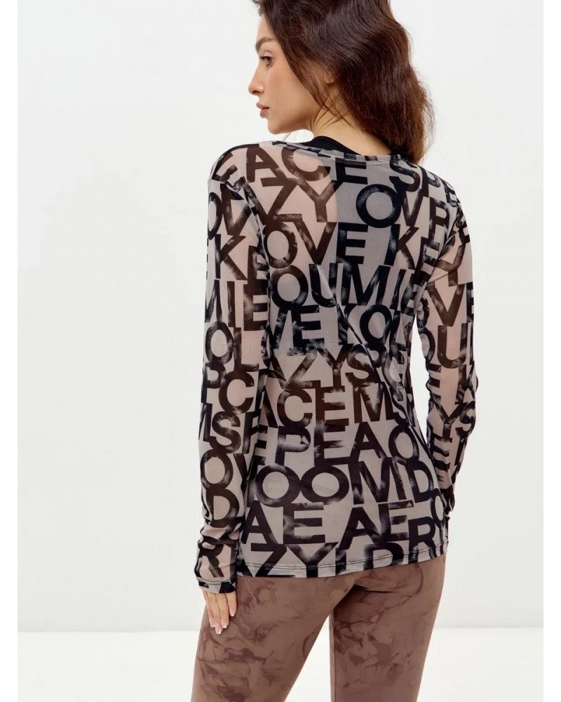 Лонгслив-сетка ROWAN Body Mesh Biege