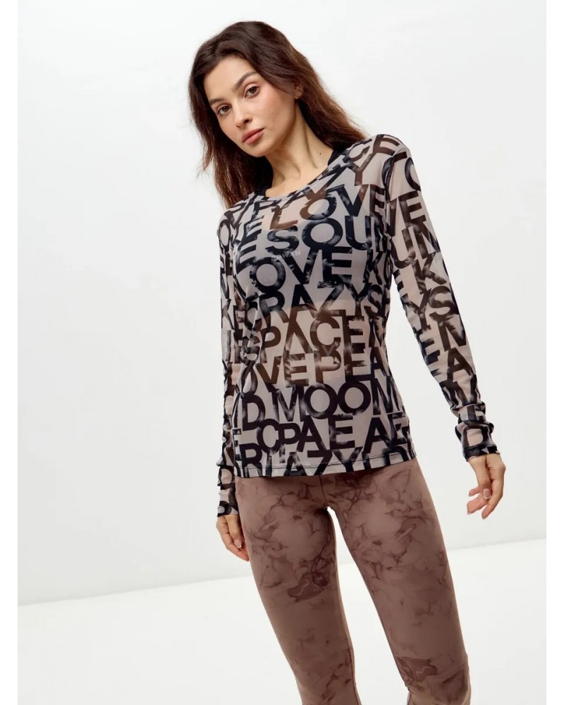 Лонгслив-сетка ROWAN Body Mesh Biege