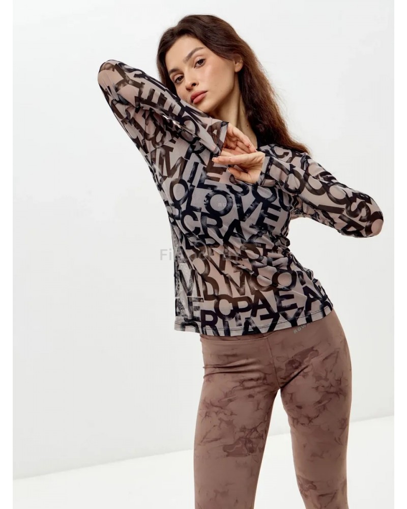 Лонгслив-сетка ROWAN Body Mesh Biege