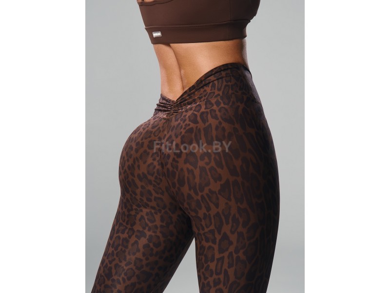 Леггинсы Brown Leo Neverlate Push Up V