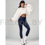 Укороченный свитшот объёмного кроя Crop Milky