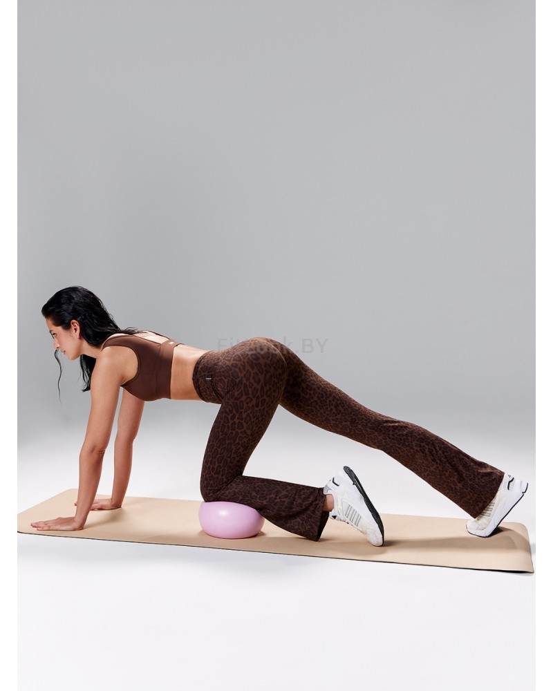 Брюки-клёш Flared Classic Brown Leo