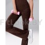 Брюки-клёш Flared Classic Brown Leo