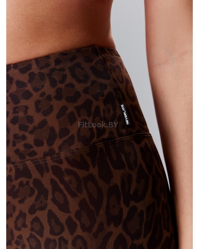 Брюки-клёш Flared Classic Brown Leo