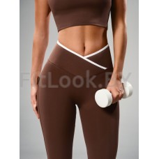 Леггинсы Neverlate Outlined Cross Brownie