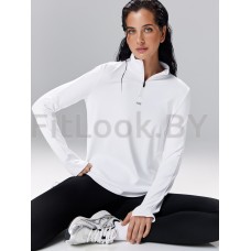 Лонгслив Neverlate LongZip White 1299.3