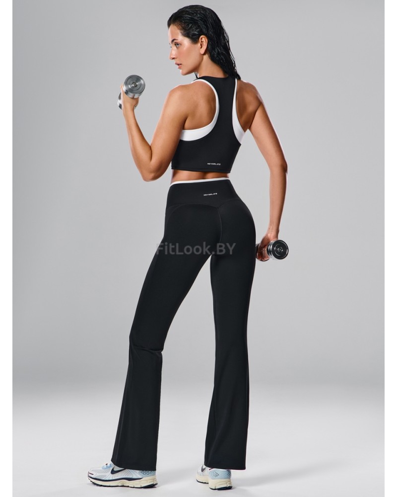 Спортивный топ-бра с контрастными вставками Outlined HighPush 