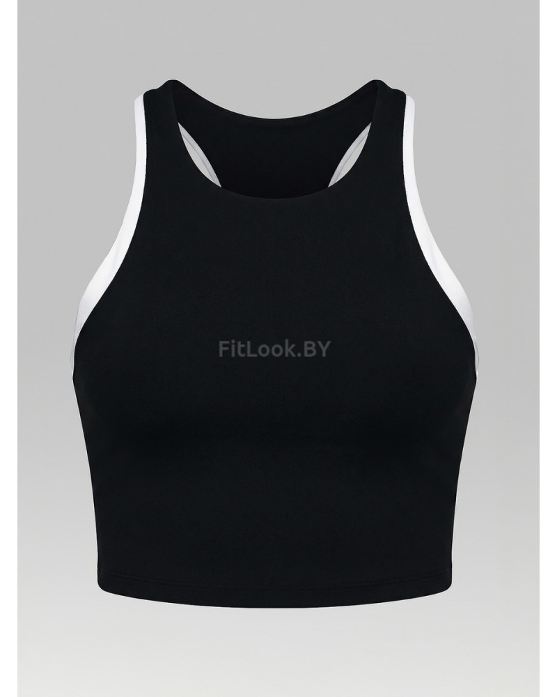 Спортивный топ-бра с контрастными вставками Outlined HighPush 