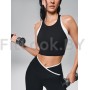 Спортивный топ-бра с контрастными вставками Outlined HighPush 