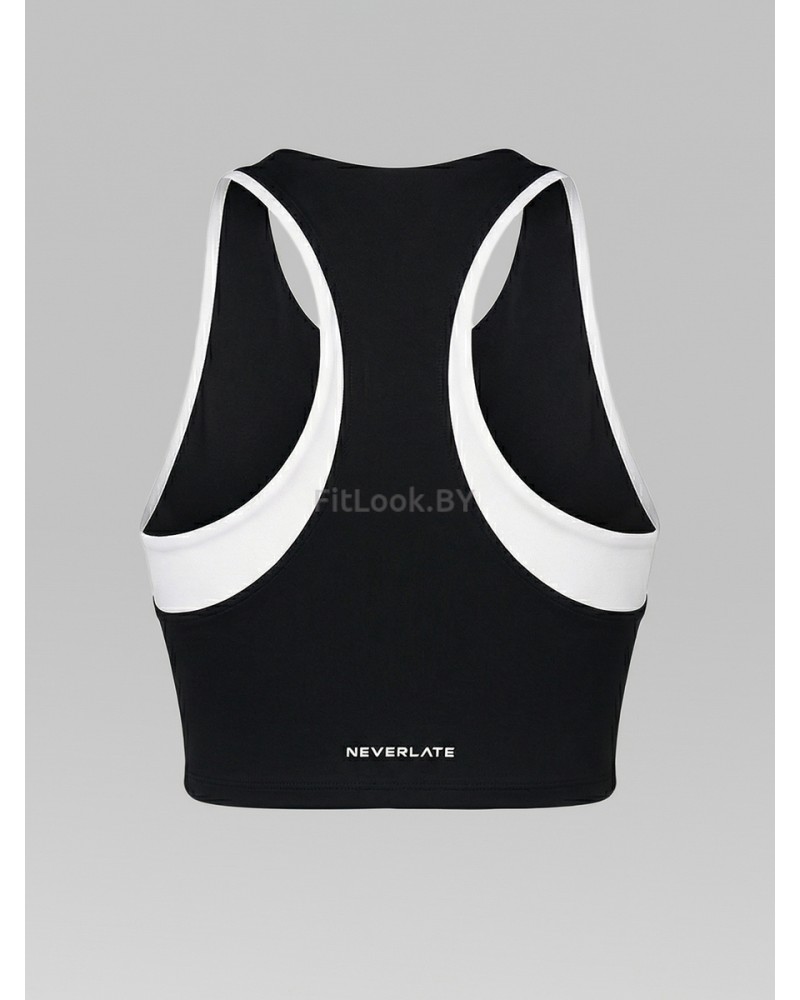 Спортивный топ-бра с контрастными вставками Outlined HighPush 