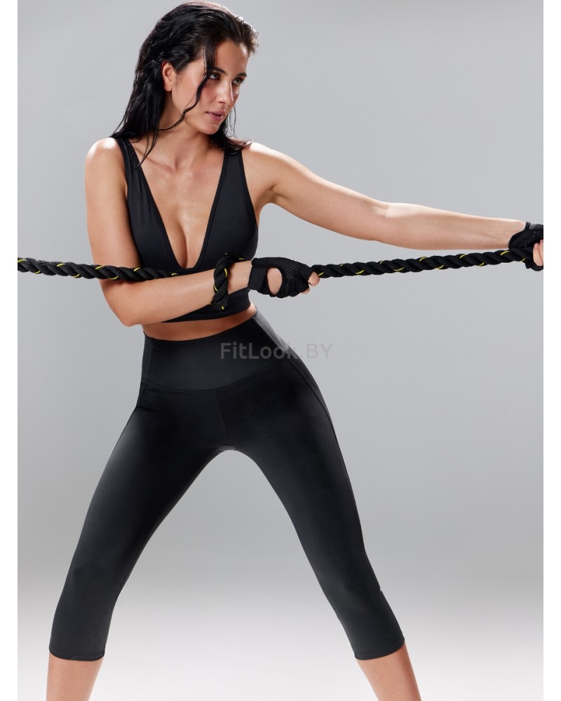 Удлиненный спортивный топ-бра