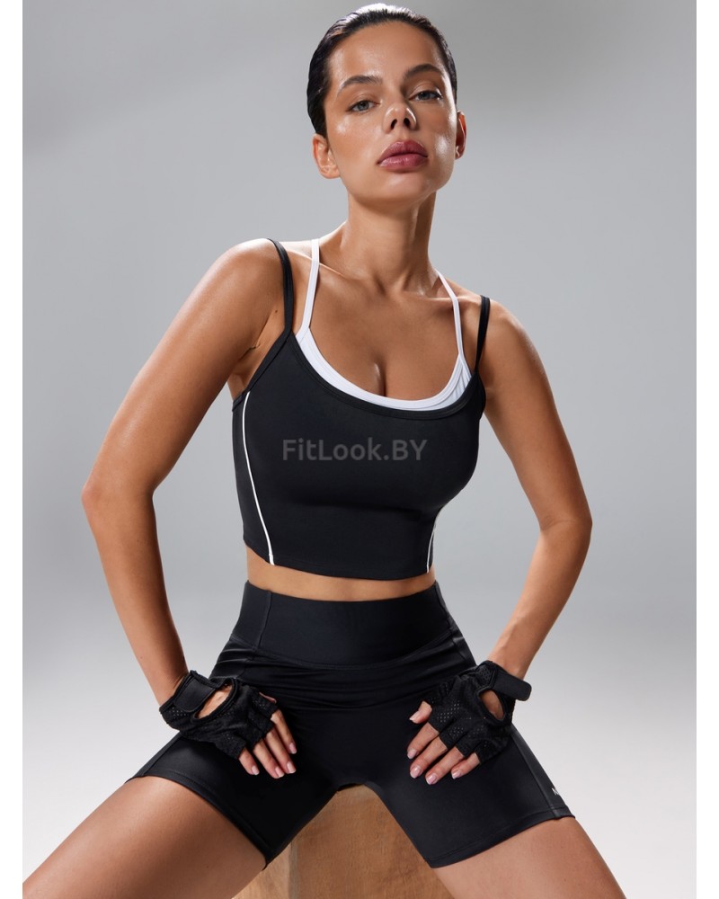 Моделирующий топ-бра с двойным верхом Neverlate Stacked