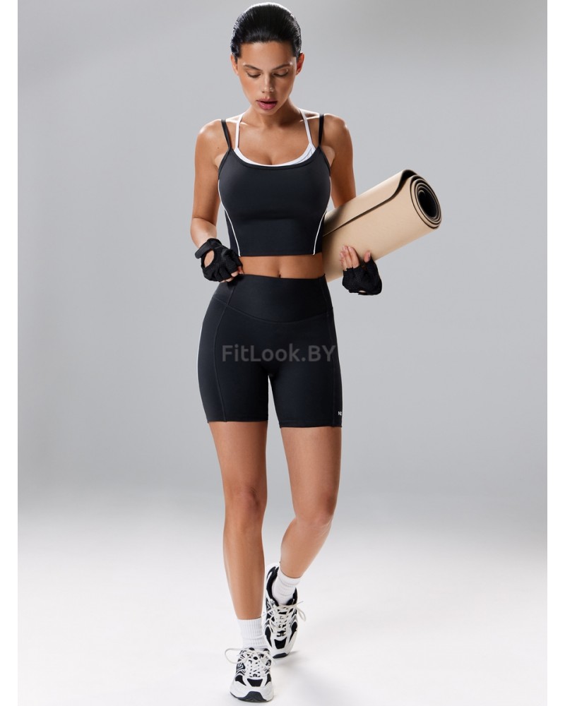 Моделирующий топ-бра с двойным верхом Neverlate Stacked