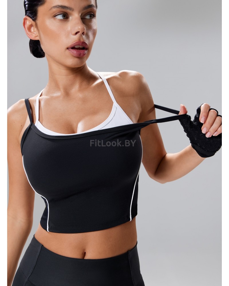 Моделирующий топ-бра с двойным верхом Neverlate Stacked