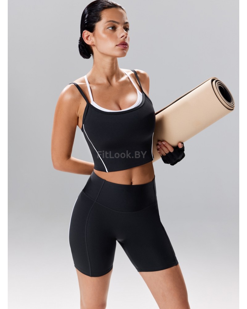 Моделирующий топ-бра с двойным верхом Neverlate Stacked