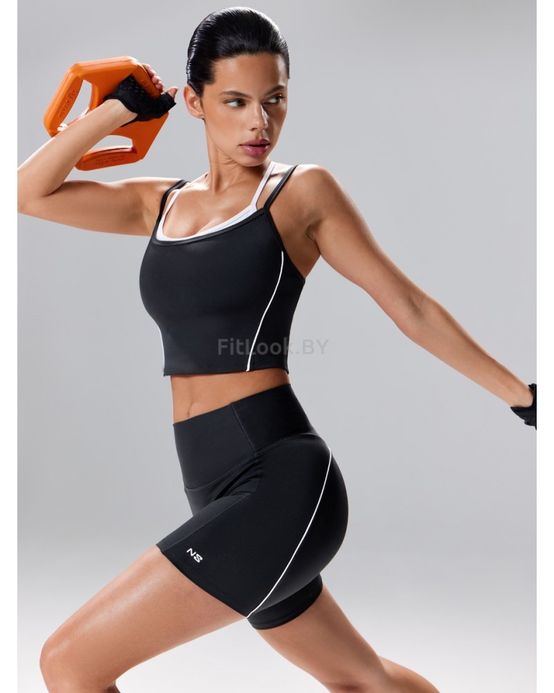 Моделирующий топ-бра с двойным верхом Neverlate Stacked