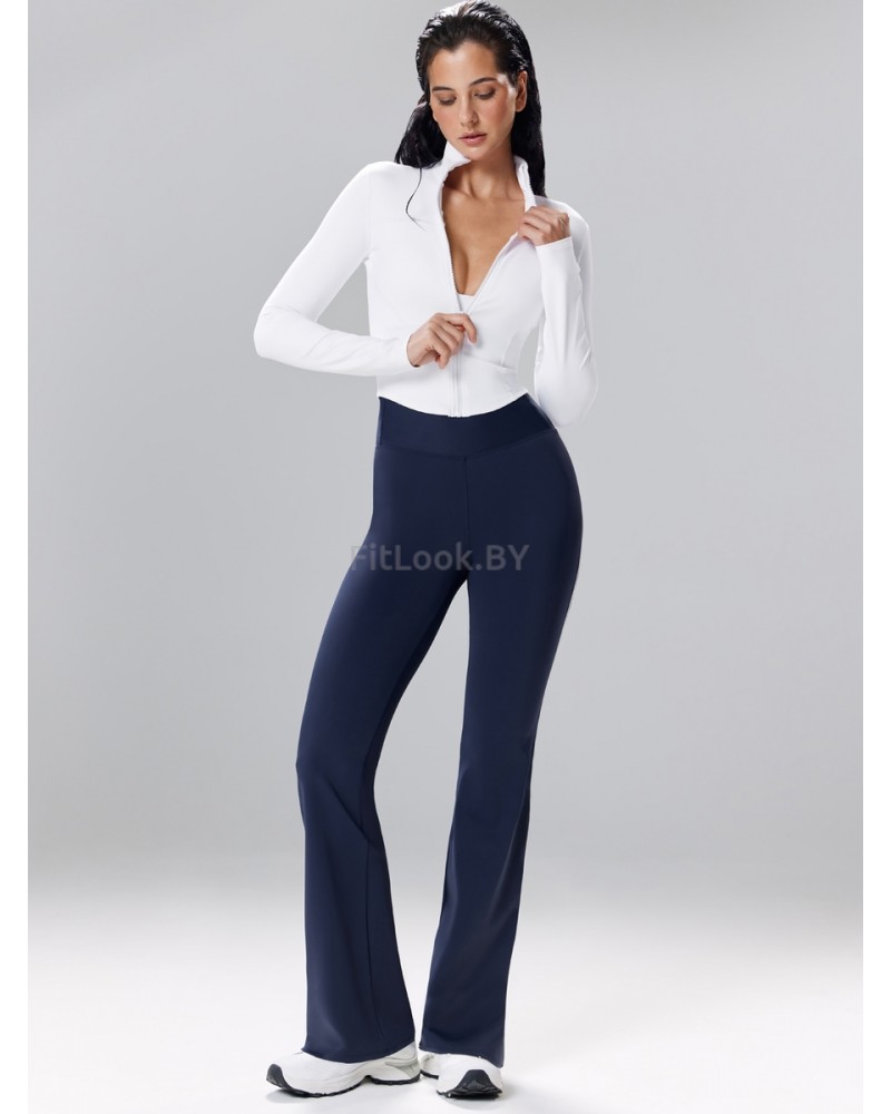 Спортивные брюки клеш Neverlate Outlined Blue