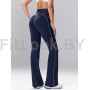 Спортивные брюки клеш Neverlate Outlined Blue