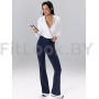 Спортивные брюки клеш Neverlate Outlined Blue