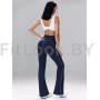 Спортивные брюки клеш Neverlate Outlined Blue