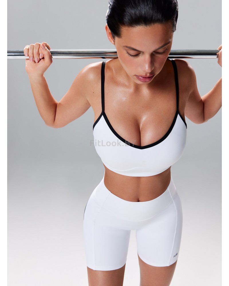 Моделирующий топ-бра c контрастным кантом