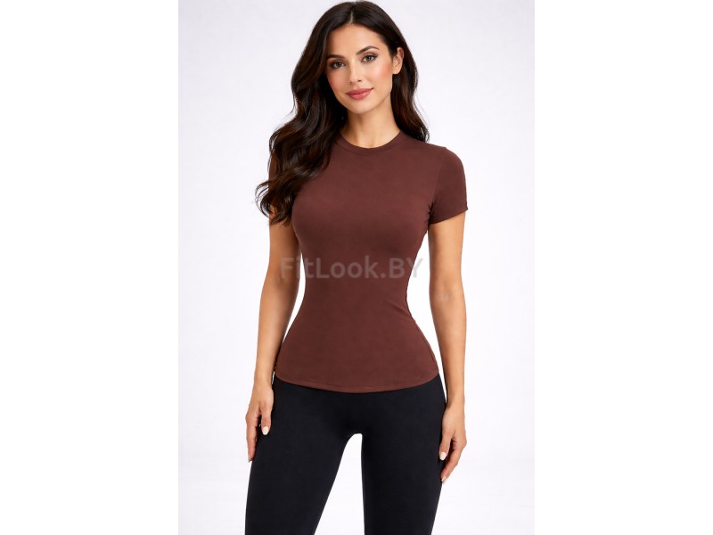 Футболка FITBASE Base Brown