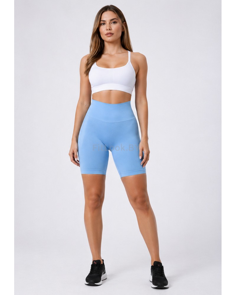 Велосипедки High Waist Blue