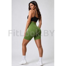 Велосипедки FITBASE High Waist Green