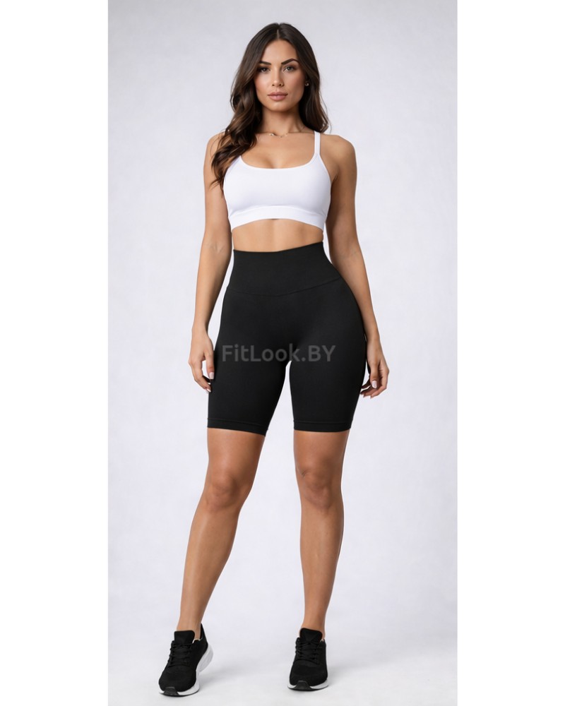 Велосипедки FITBASE High Waist Black