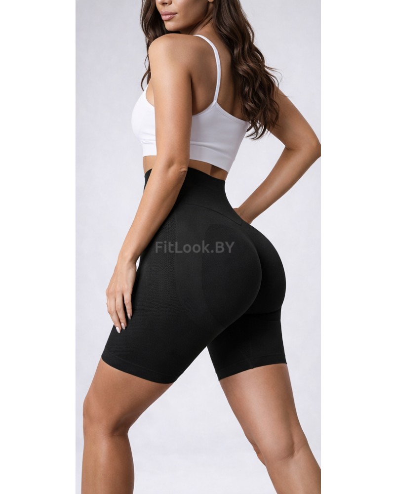 Велосипедки FITBASE High Waist Black