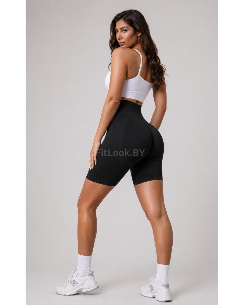 Велосипедки FITBASE High Waist Black