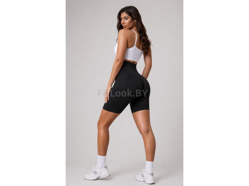 Велосипедки FITBASE High Waist Black