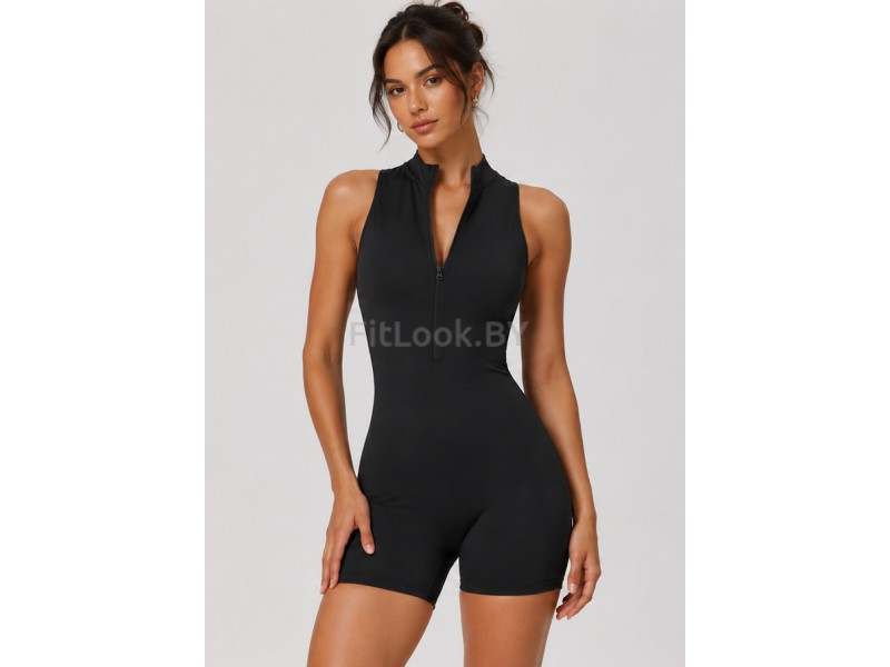 Комбинезон FITBASE Zip Active Black