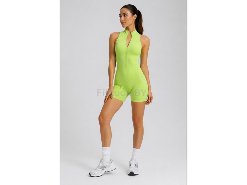 Комбинезон FITBASE Zip Active Lime