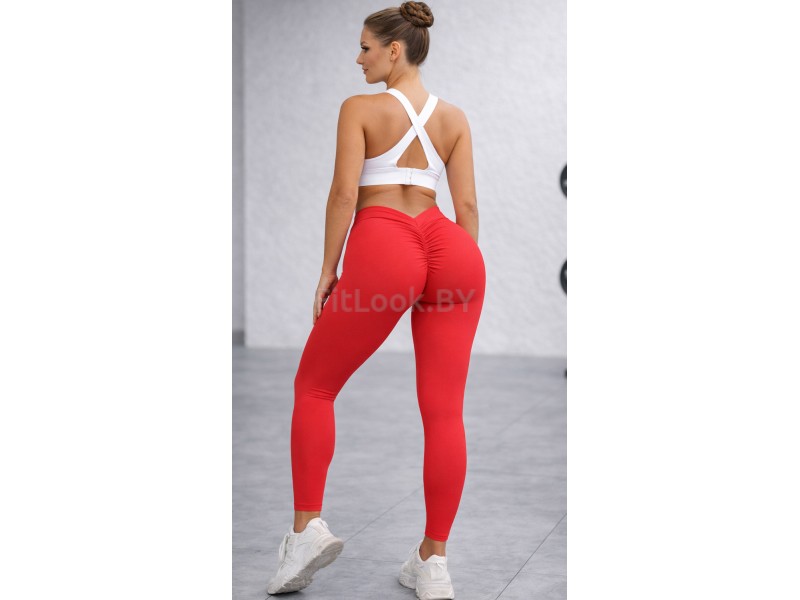 Леггинсы FITBASE Shape Up Red