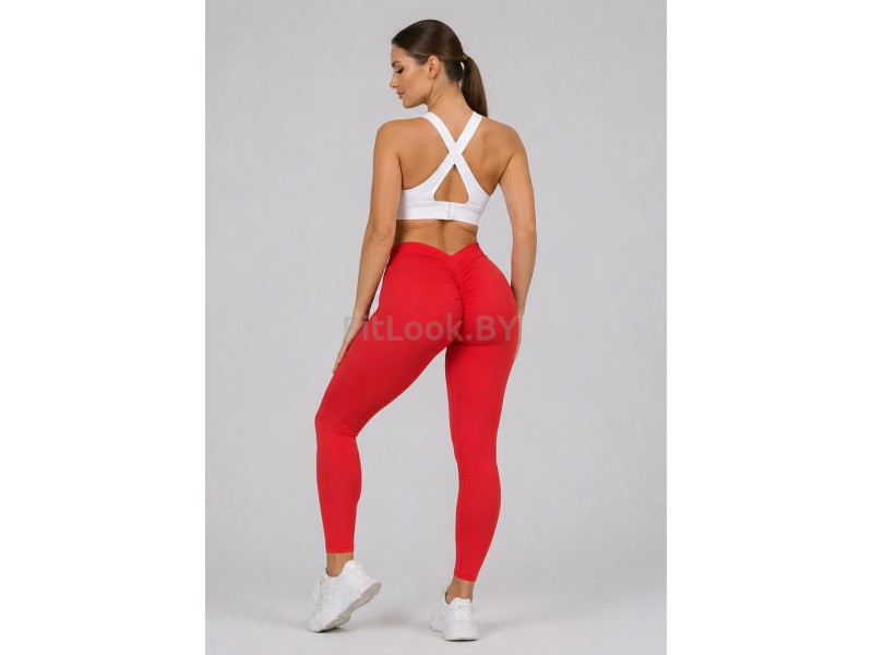 Леггинсы FITBASE Shape Up Red