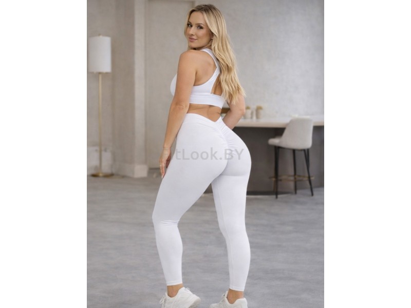 Леггинсы FITBASE Shape Up White