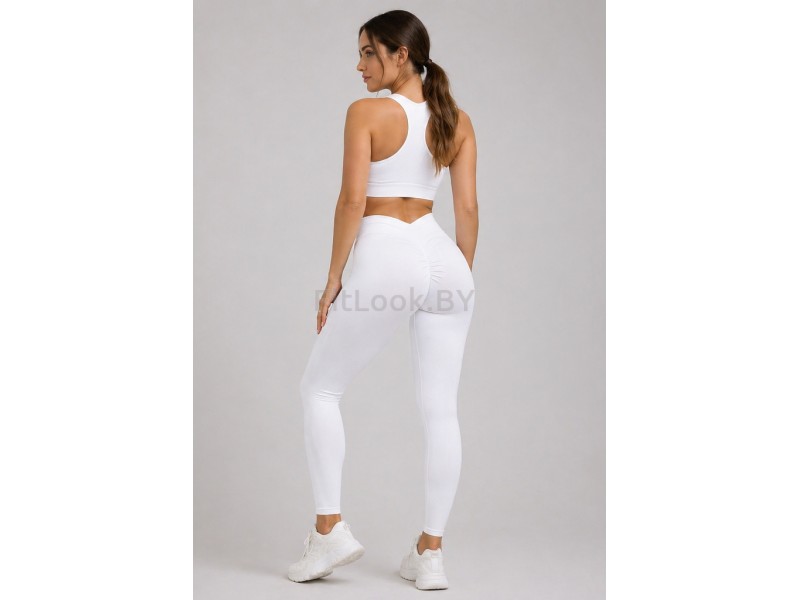 Леггинсы FITBASE Shape Up White