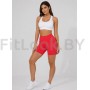 Красные спортивные шорты со сборочкой ShapeUP Red