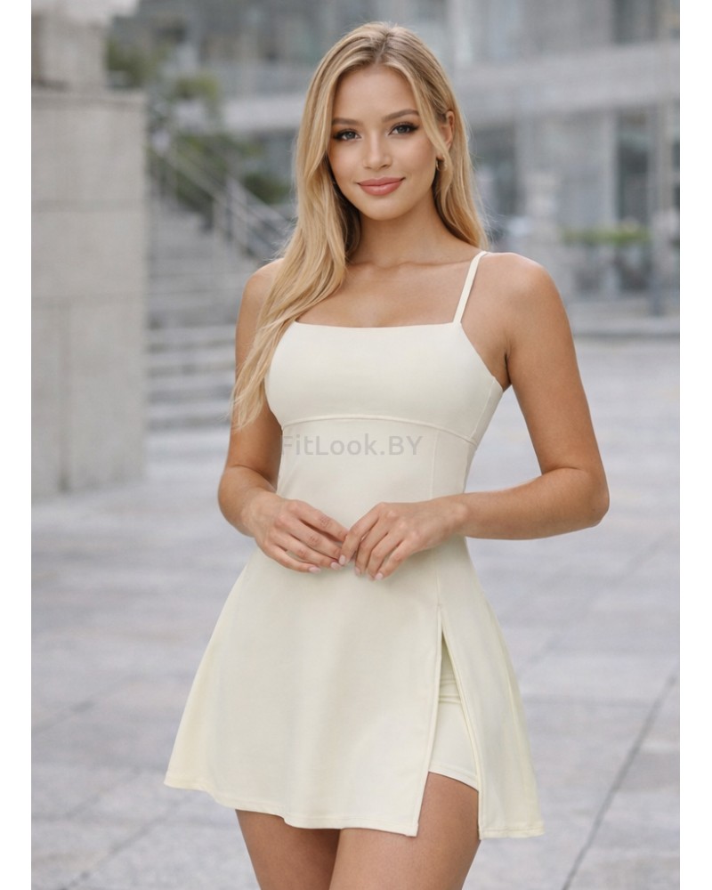 Платье со встроенными шортами Soft Motion Creamy