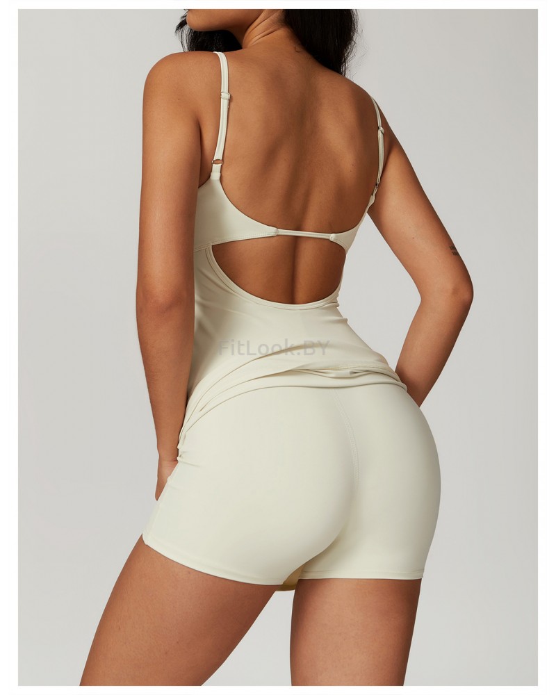 Платье со встроенными шортами Soft Motion Creamy