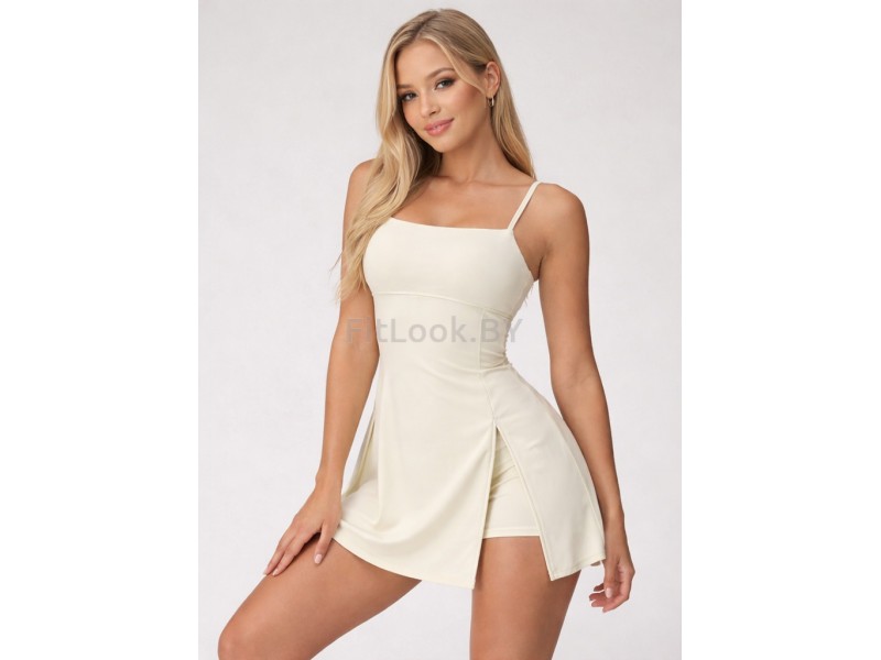 Платье с шортами FITBASE Soft Motion Creamy