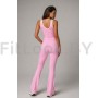 Спортивные брюки клёш Contour Pink