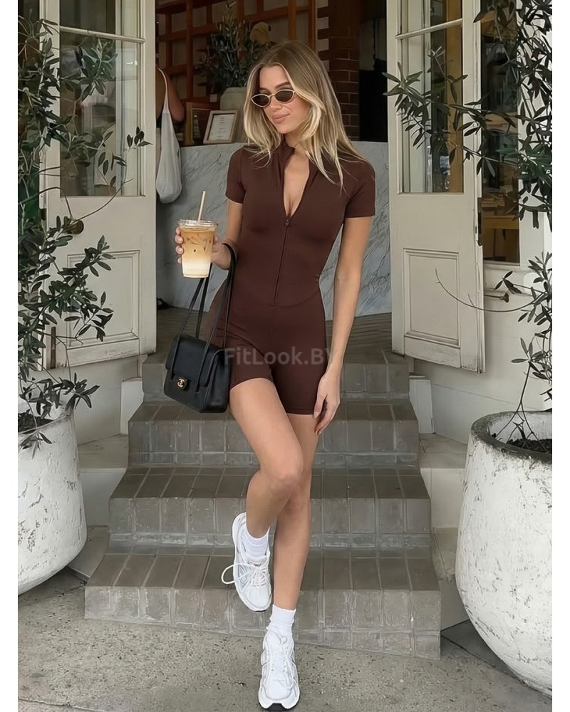 Комбинезон спортивный с велосипедками Neverlate