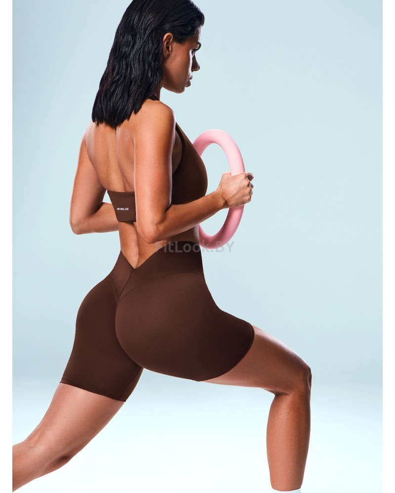 Спортивные шорты с пушап эффектом Push V Brownie