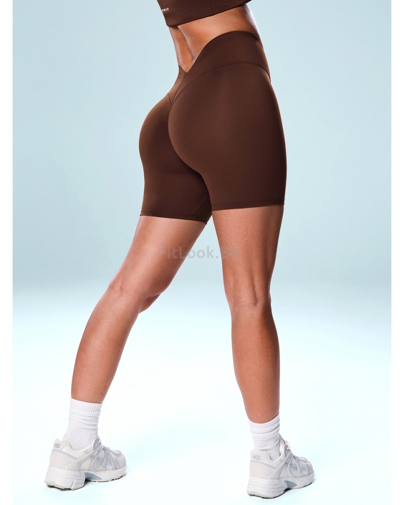 Спортивные шорты с пушап эффектом Push V Brownie