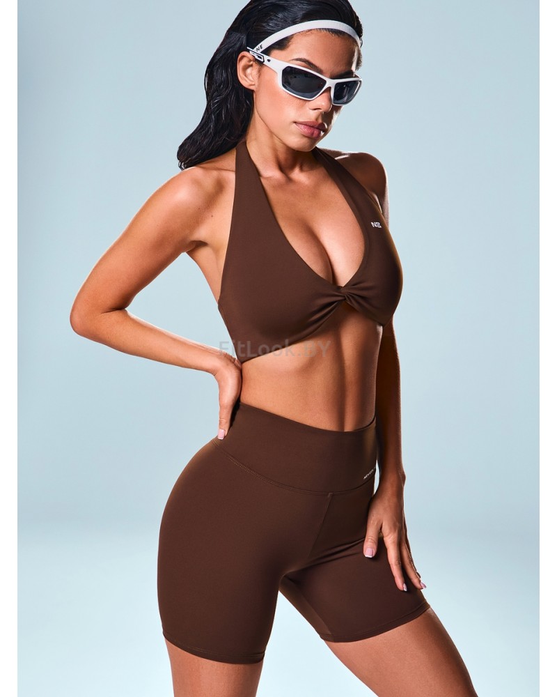 Спортивные шорты с пушап эффектом Push V Brownie