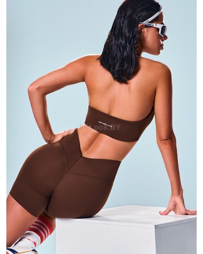 Спортивные шорты с пушап эффектом Push V Brownie