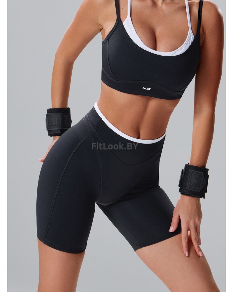 Моделирующие спортивные шорты  Sculpt Black